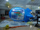 China Kundengebundenes aufblasbares Werbungs-Helium-Zeppelin-langlebiges Gut für Messe Exporteur 
